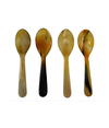 Horn Spoons, Set of 4