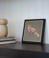 Fox Closeup Framed Art