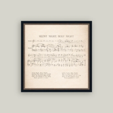 Silent Night Framed Art