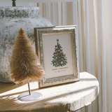 Happy New Year Tree Framed Art
