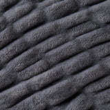 Luxury Heavyweight Ruched Throw Blankets 50" x 60"