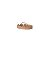 Decorative Braided Bankuan & Rattan Scalloped Tray with Handles