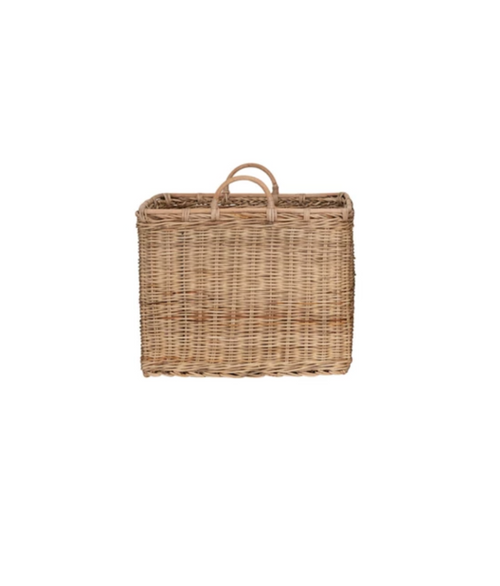 Rattan Basket with Handles