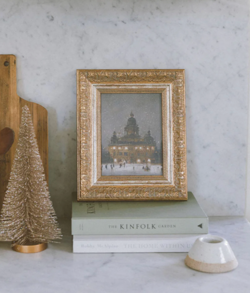 Ice Skating Framed Art