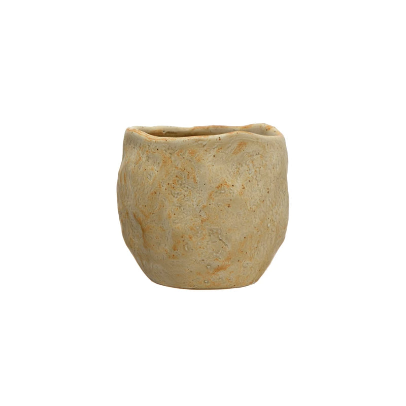 8 oz. Stoneware Cup, Tan Color