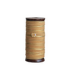 10 Yards Velvet Ribbon with Metallic Edges on Wood Spool