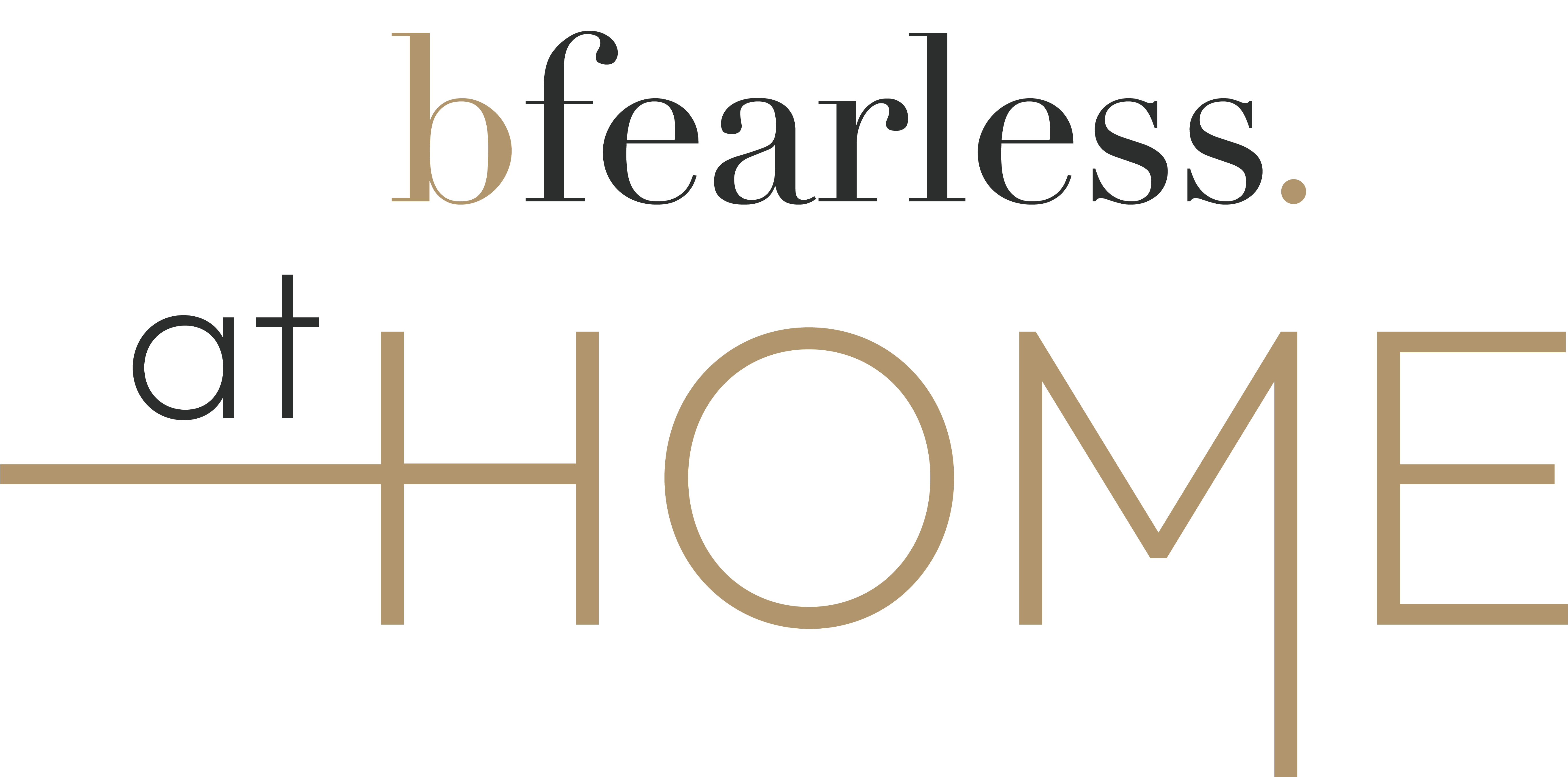 Bfearless.atHOME brand logo representing the recent acquisition of the brand by S. Flynn Holmes. 