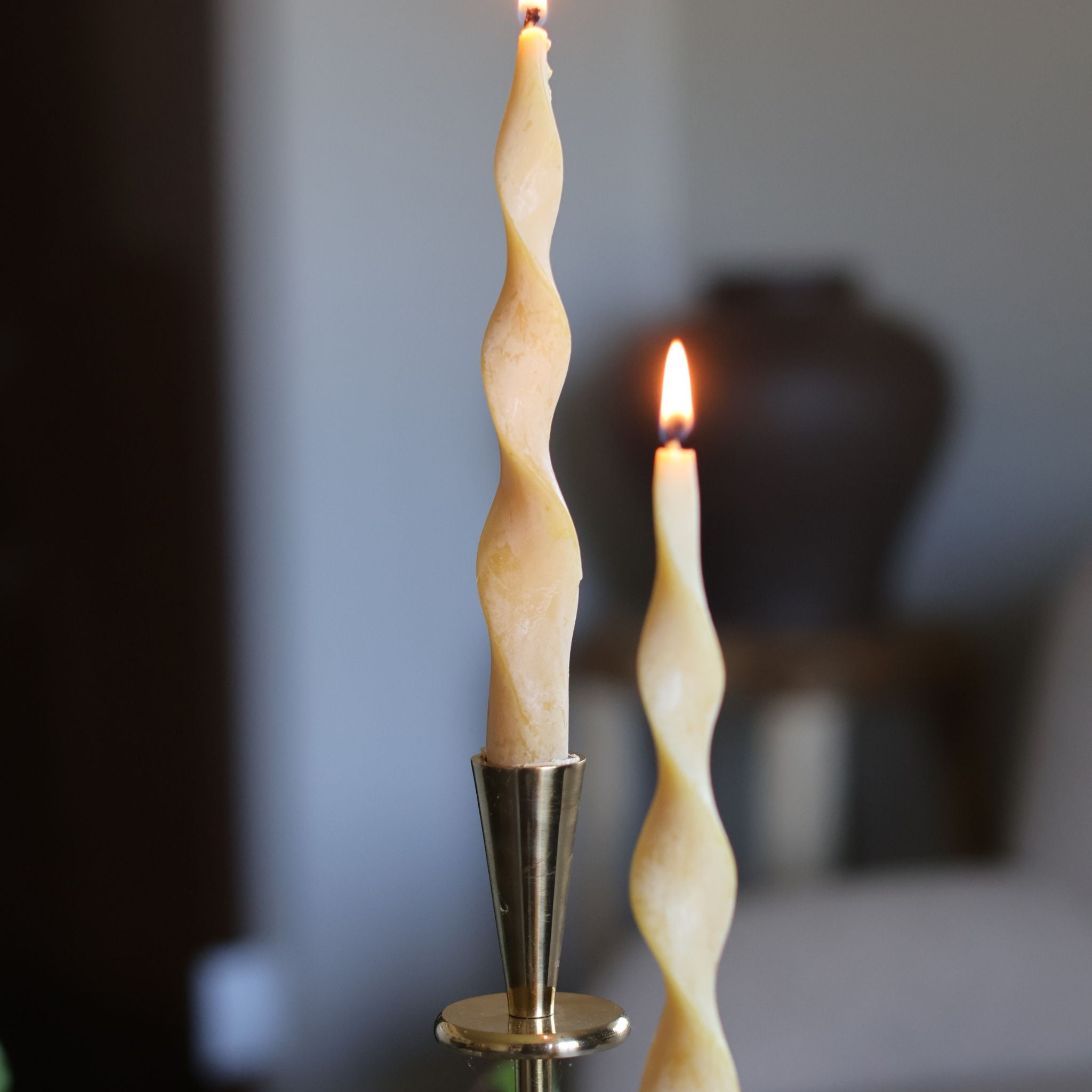 Beeswax Custom Taper Candles-Twist