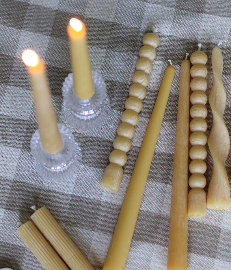 Beeswax Custom Taper Candles