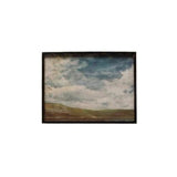 Black Wood Framed Glass Wall Decor