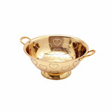Brass Heart Colander