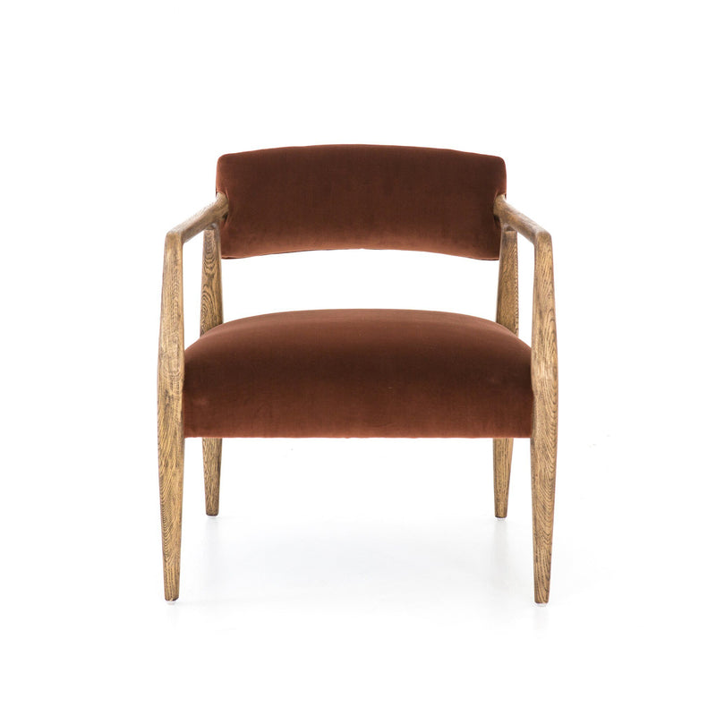 Tyler Armchair - Surrey Auburn