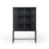 Spencer Curio Cabinet - Drifted Matte Black