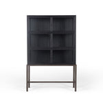 Spencer Curio Cabinet - Drifted Matte Black