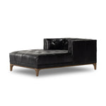 Dylan Chaise Lounge - Rider Black