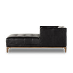 Dylan Chaise Lounge - Rider Black