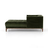 Dylan Chaise Lounge - Sapphire Olive