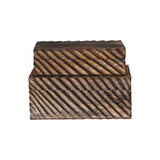 Carved MDF & Mango Wood Nesting Boxes