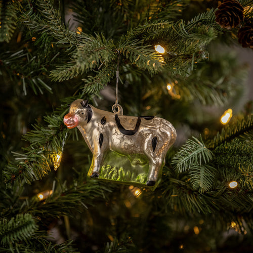 4" Cow Ornament