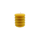 Custom Beeswax Pillar Candle- Short