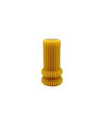Custom Beeswax Pillar Candle- Tall