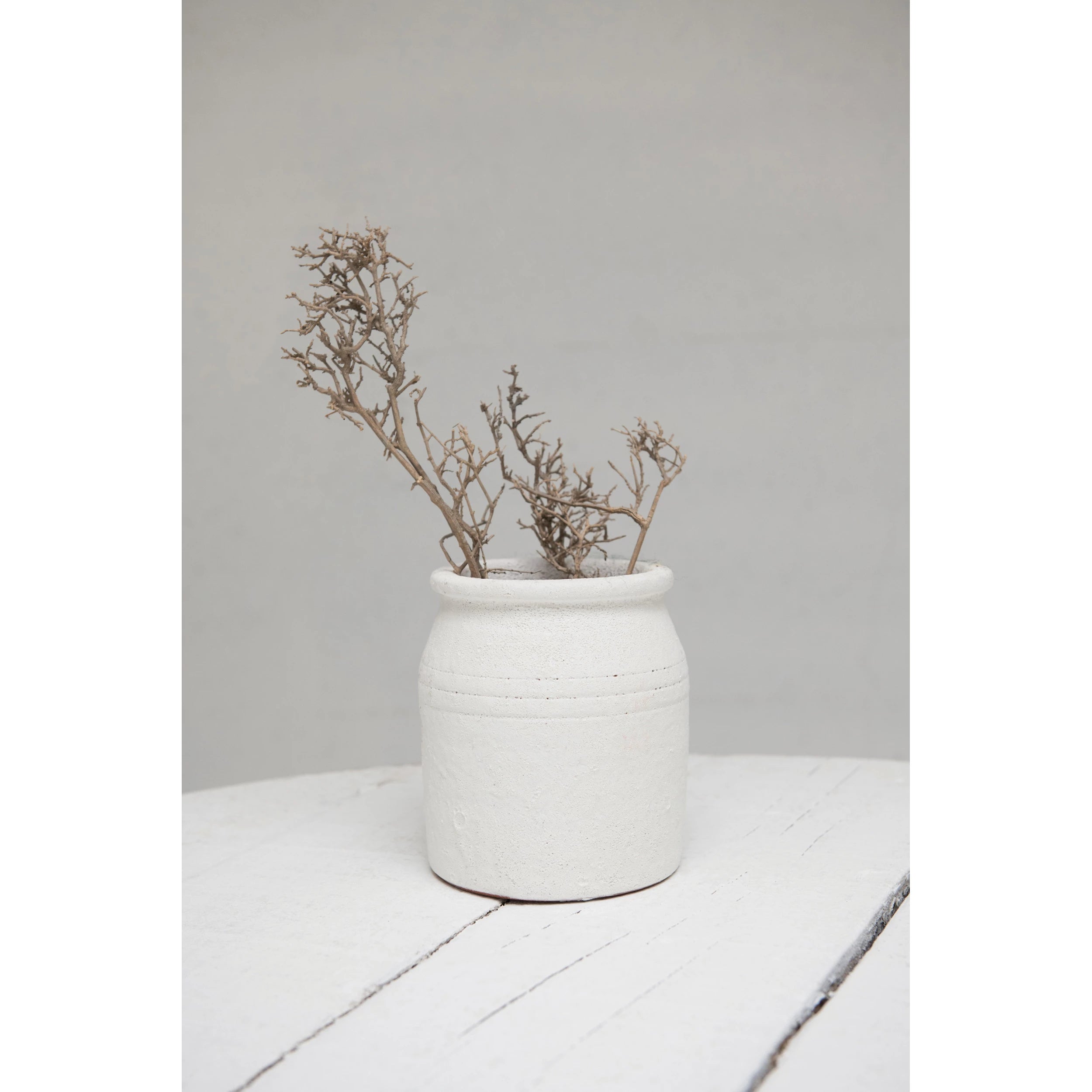 Distressed Coarse Terracotta Crock