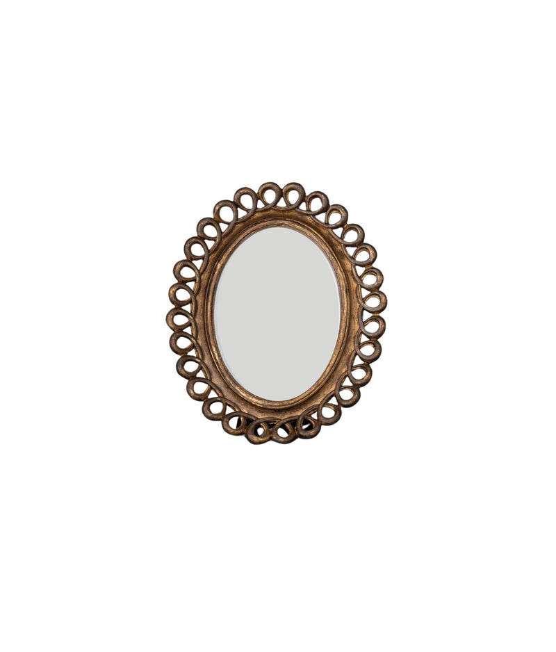 Fancy Scalloped Oval Photo Frame