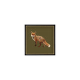 Fox Closeup Framed Art