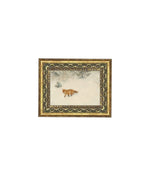 Fox In Winter Framed Art