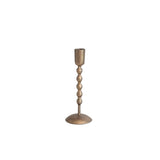 Antique Brass Hand-Forged Iron Taper Holders