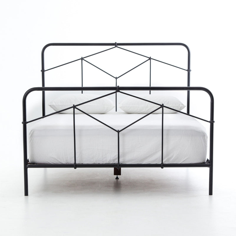 Casey Bed - Sandblasted Vintage Black