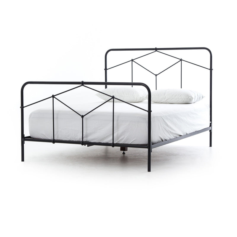 Casey Bed - Sandblasted Vintage Black