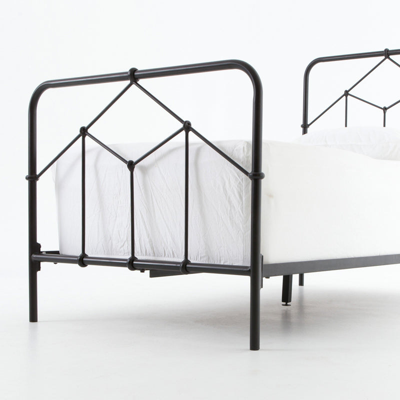 Casey Bed - Sandblasted Vintage Black