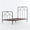 Casey Bed - Sandblasted Vintage Black