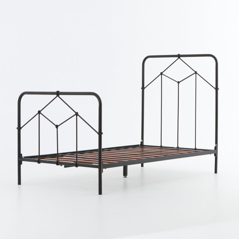 Casey Bed - Sandblasted Vintage Black