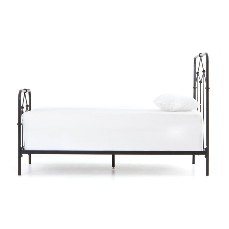 Casey Bed - Sandblasted Vintage Black