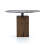 Boomer Bistro Table - Light Gunmetal