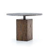 Boomer Bistro Table - Light Gunmetal