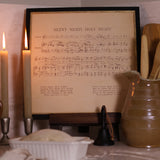 Silent Night Framed Art