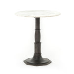 Lucy Side Table - White Marble