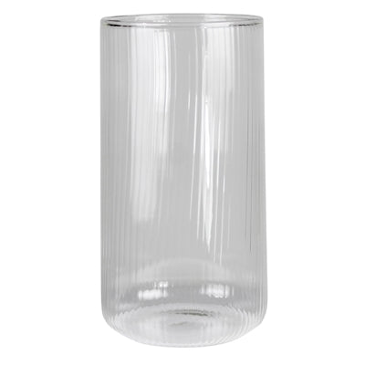 Jolie Ribbed High Ball, Glass