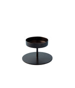 Kent Black Pillar Candle Holder