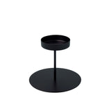 Kent Black Pillar Candle Holder