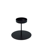 Kent Black Pillar Candle Holder