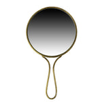 Lena Brass Hand Mirror