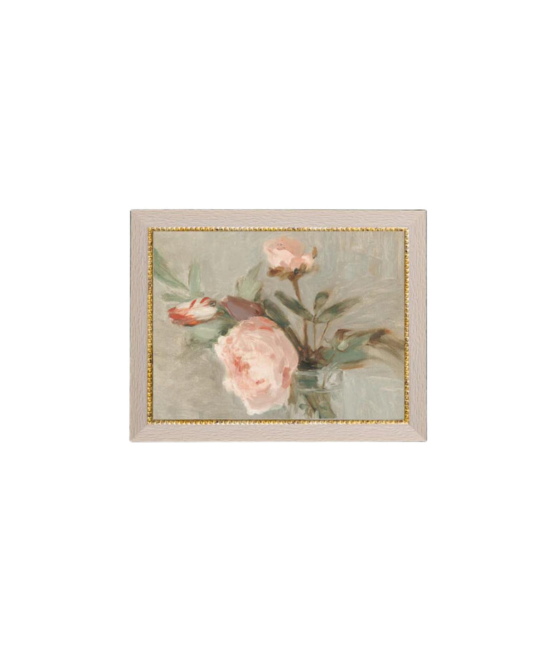 Light Pink Roses Framed Art