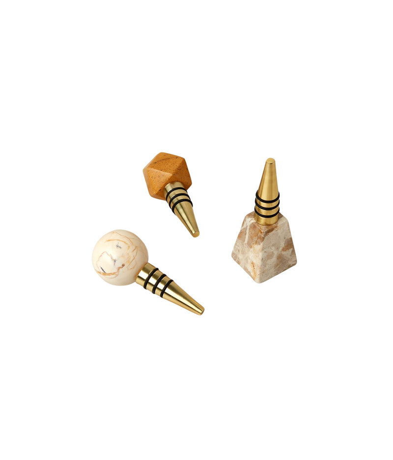 Assorted Marble Bottle Stoppers