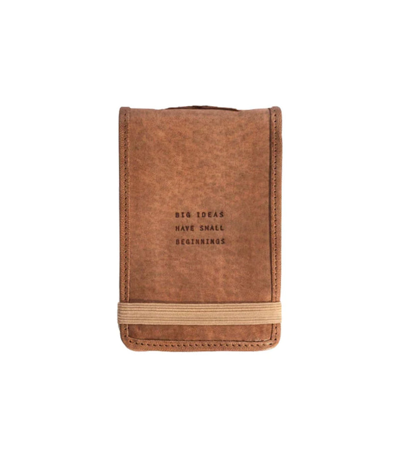 Mini Big Ideas Leather Journal