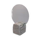 Mirror with Marble Base