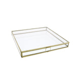 Monroe Flat Square Glass Box